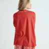 One tee Collab Veronika Loubry Pink Red