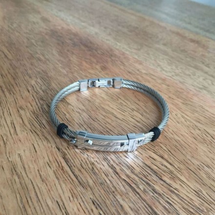 Bracelet acier et câble
