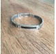 Bracelet acier et carbone