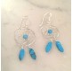 Boucles d'oreilles attrape rêves