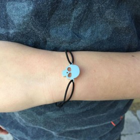 Bracelet cordon motifs Mixte