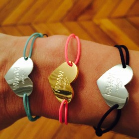 Bracelet cordon Super Maman