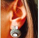 Boucles d'oreilles à clip turquoise
